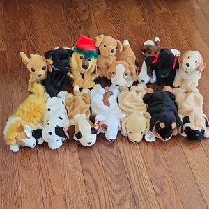 15 Ty Beanie Babies Dog Bundle